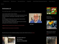artinvest.ch Webseite Vorschau