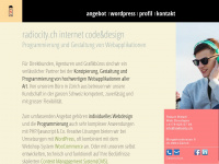 radiocity.ch Webseite Vorschau