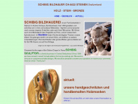 sculptor.ch Webseite Vorschau