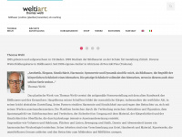 welti-art.ch Webseite Vorschau