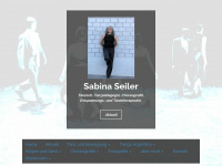 sabinaseiler.ch Webseite Vorschau