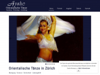 orientaldance.ch Webseite Vorschau
