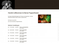 berner-puppentheater.ch Webseite Vorschau