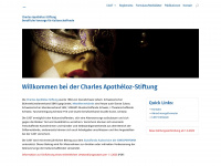 cast-stiftung.ch Webseite Vorschau