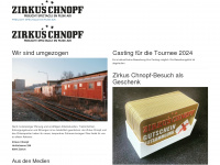 chnopf.ch Webseite Vorschau