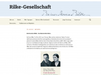 rilke.ch Webseite Vorschau