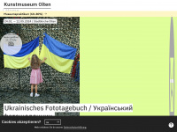 kunstmuseumolten.ch Webseite Vorschau