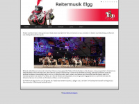 reitermusik-elgg.ch Webseite Vorschau