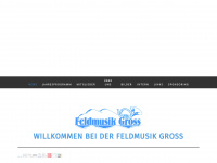 feldmusik-gross.ch Webseite Vorschau