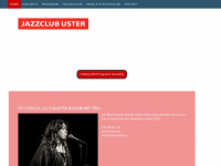 jazzclubuster.ch Webseite Vorschau
