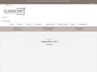 classic-art.ch Webseite Vorschau