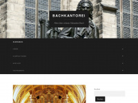 bachkantorei.ch Webseite Vorschau