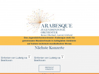 jso-arabesque.ch Webseite Vorschau