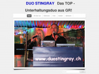 duostingray.ch Webseite Vorschau