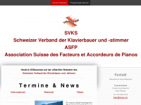 svks.ch Webseite Vorschau