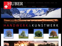 huber-music.ch Webseite Vorschau