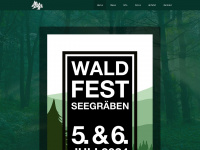 waldfest.ch Webseite Vorschau