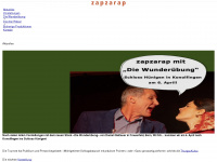 zapzarap.ch Webseite Vorschau