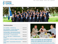 luzerner-chor.ch Webseite Vorschau