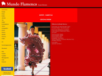 mundo-flamenco.ch Webseite Vorschau