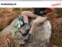 sockenshop.ch Webseite Vorschau