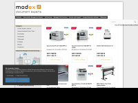 modex.ch Webseite Vorschau