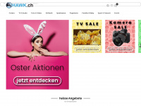 hawk.ch Webseite Vorschau