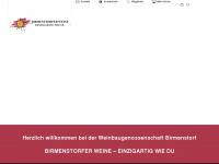 birmenstorfer.ch Webseite Vorschau