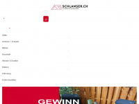 schlanser.ch Webseite Vorschau