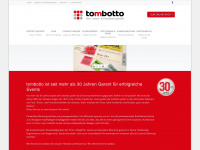 tombotto.ch Webseite Vorschau