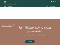 pflanzenverkauf.ch Webseite Vorschau