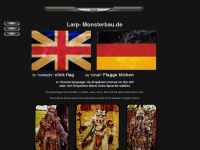 larp-monsterbau.de Webseite Vorschau