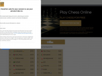chesshere.com Webseite Vorschau