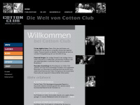 cotton-club.net Webseite Vorschau