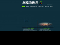 acustronics.ch Webseite Vorschau