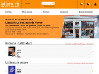 lelivre.ch Webseite Vorschau