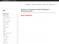 abo.ch Webseite Vorschau