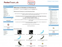 perlentraum.ch Webseite Vorschau
