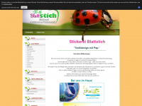 blattstich.de Webseite Vorschau