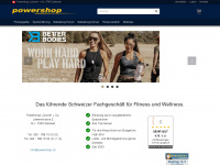 powershop.ch Webseite Vorschau