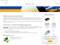 smashsport.ch Webseite Vorschau