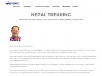nepal-trekking.ch Webseite Vorschau