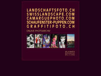 landschaftsfoto.ch Webseite Vorschau