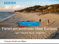 kalabrien-ferien.ch Webseite Vorschau