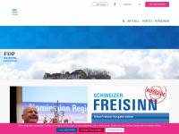 fdp-bezirk-lenzburg.ch Webseite Vorschau