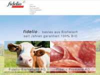fidelio.ch Webseite Vorschau