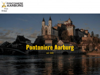 pontoniereaarburg.ch Webseite Vorschau