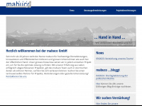 mabuco.ch Webseite Vorschau