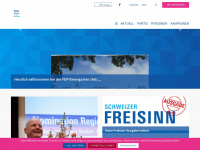 fdp-bremgarten.ch Webseite Vorschau