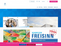 fdp-buchs.ch Webseite Vorschau
